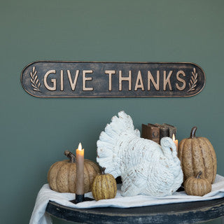 Give Thanks Sign