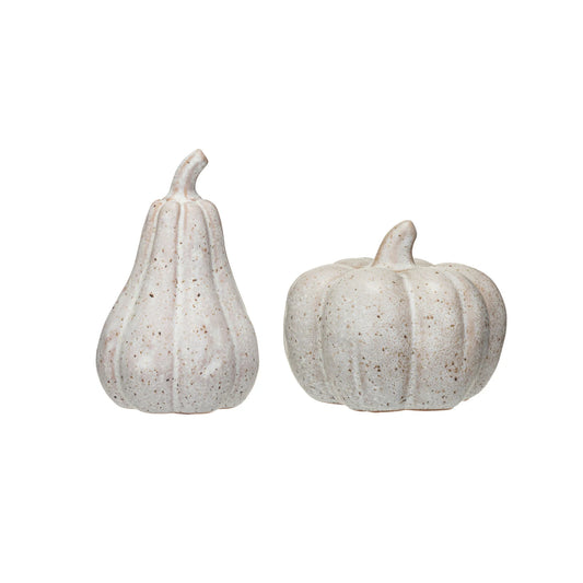 Stoneware Pumpkin (2 Styles)