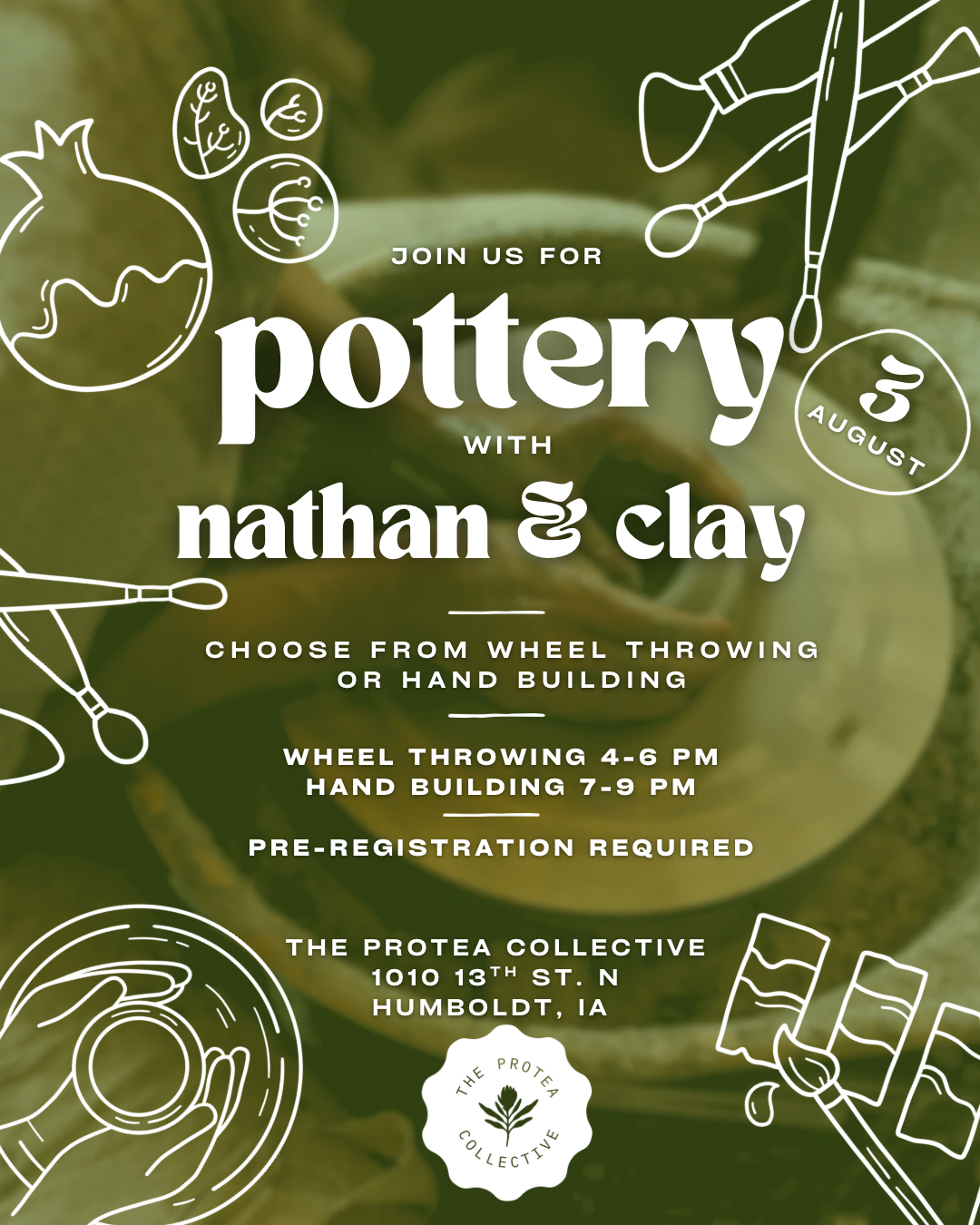 Pottery with Nathan & Clay