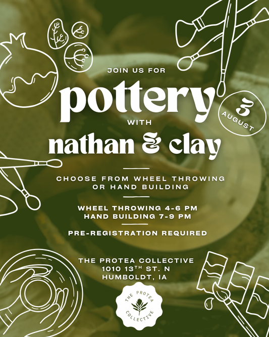 Pottery with Nathan & Clay