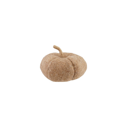 Felt Pumpkin with Jute Wrapped Stem