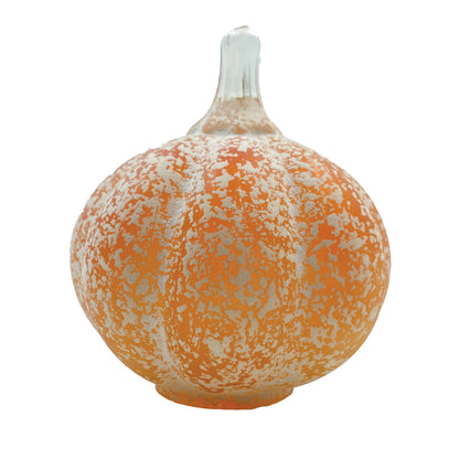 Hand Blown Glass Pumpkin