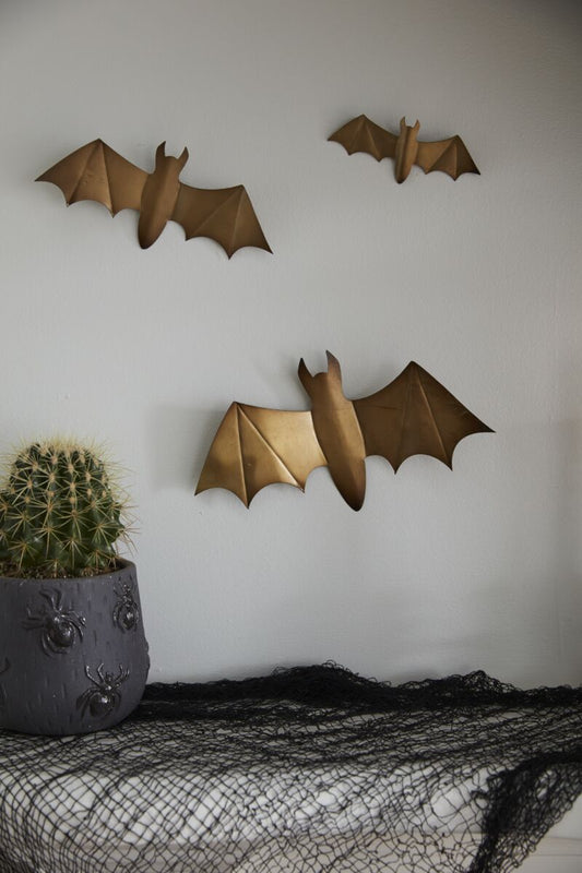 Winged Bat Wall Decor (Set of 3)