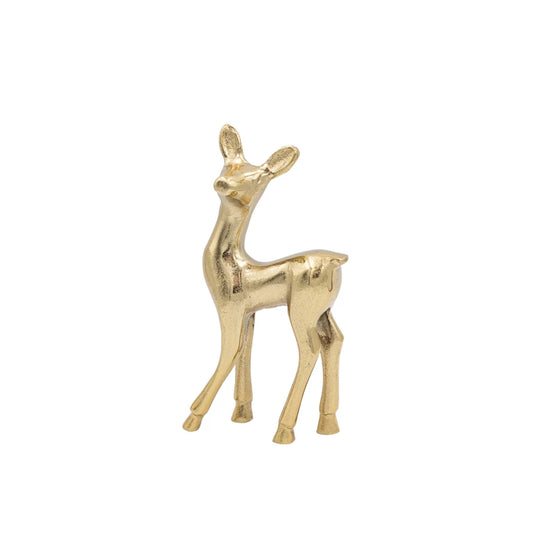 Retro Brass Deer