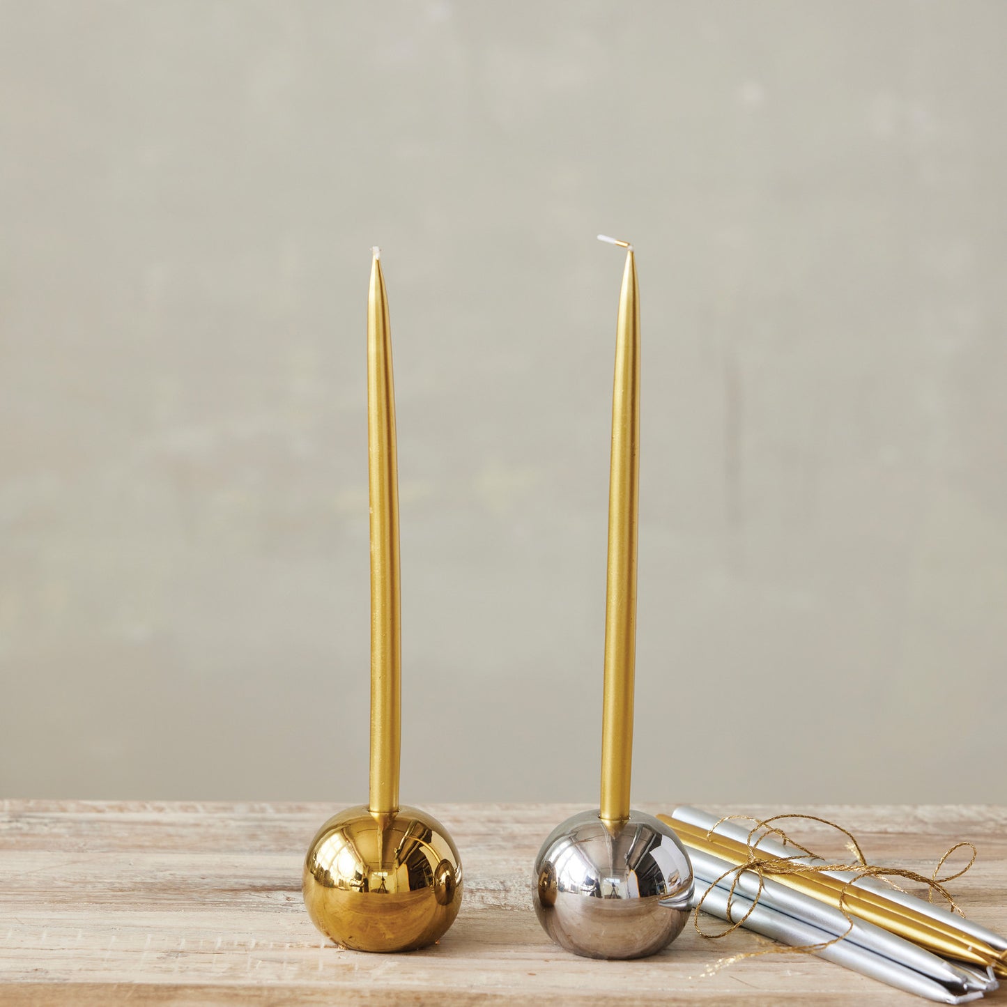 Gold Ceramic Taper Holder