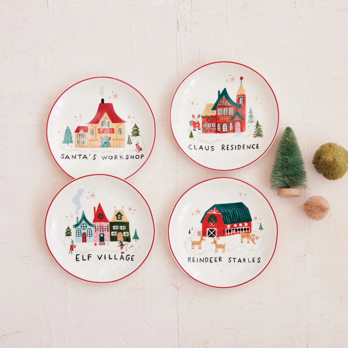 North Pole Plates (4 Styles)