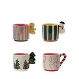 Stoneware Mug with Icon Handles