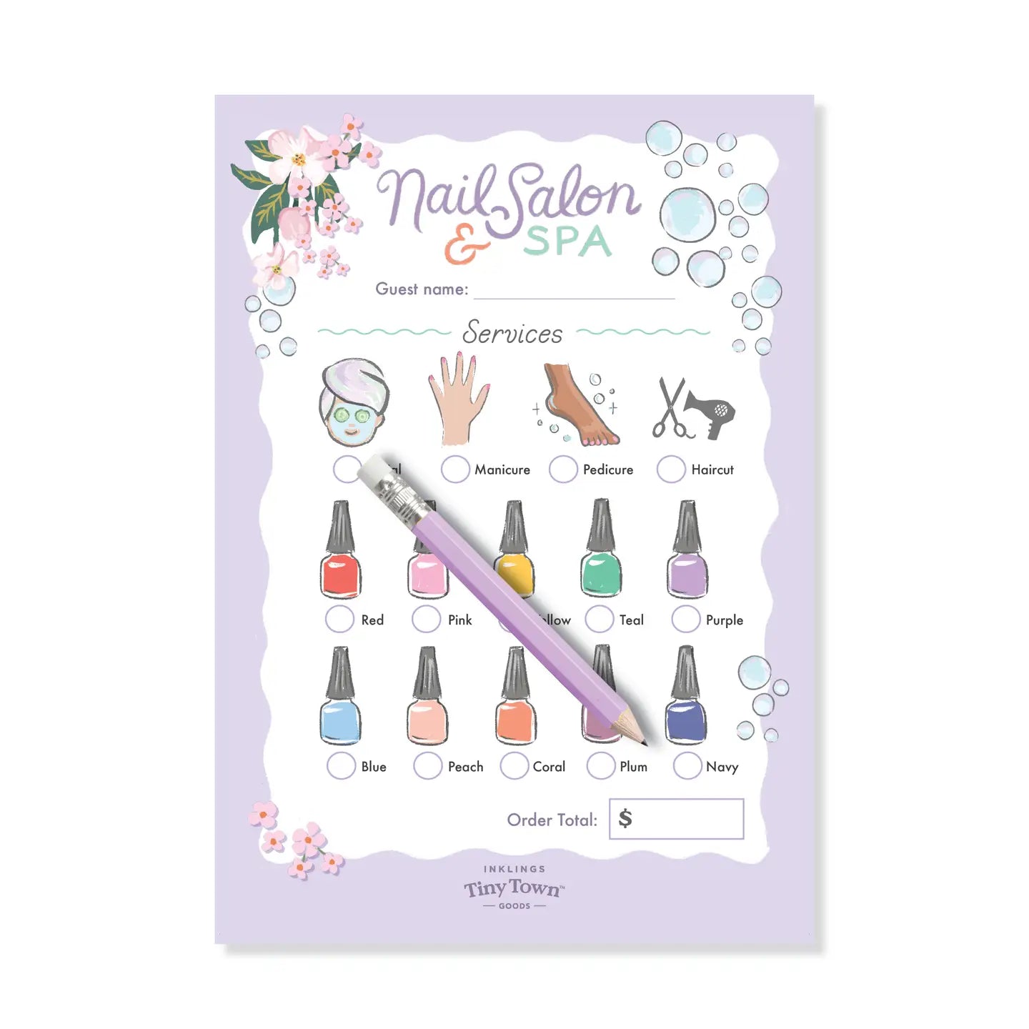 Nail Salon & Spa Notepad