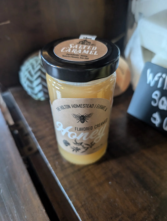 Salted Caramel Creamed Honey