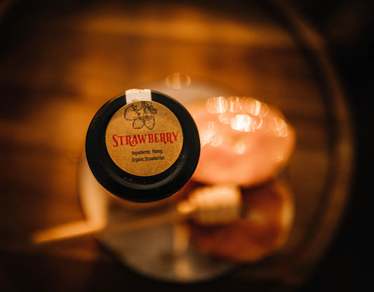 Strawberry Creamed Honey
