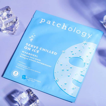 Serve Chilled On Ice Hydrogel Mask