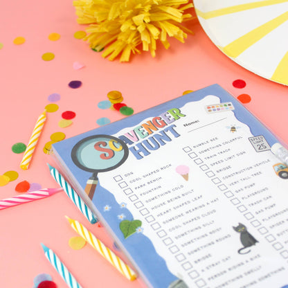 Tiny Town Play Notepad - Scavenger Hunt