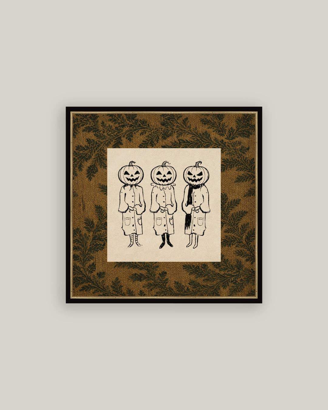 Pumpkin Trio: 8x8