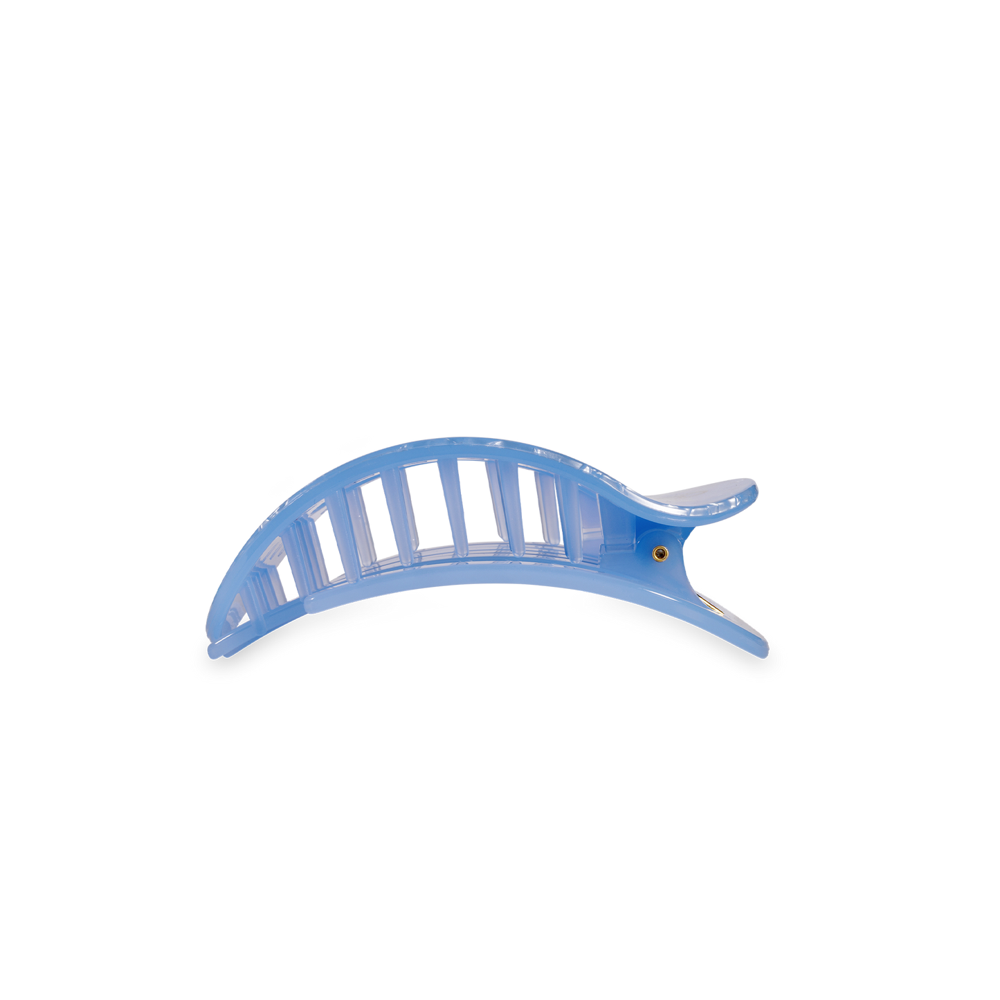 Flat Round Hair Clip | Small | Blue Lagoon