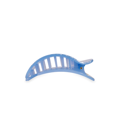 Flat Round Hair Clip | Small | Blue Lagoon
