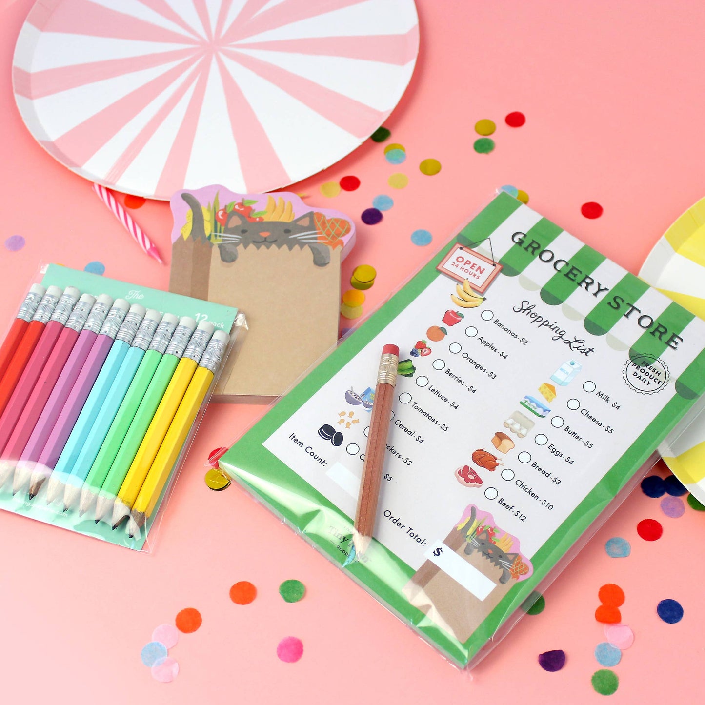 Tiny Town Play Notepad - Grocery Store