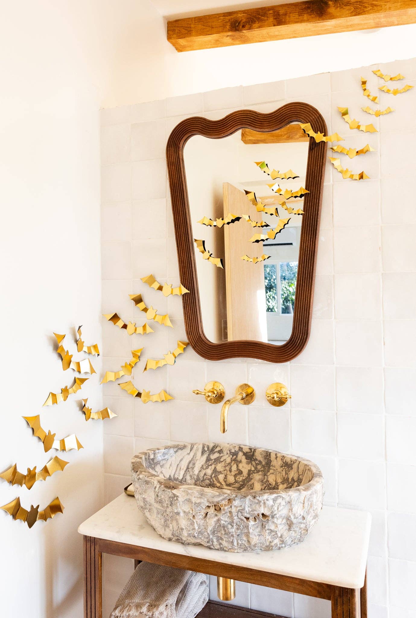 Gold Wall Decor Bats