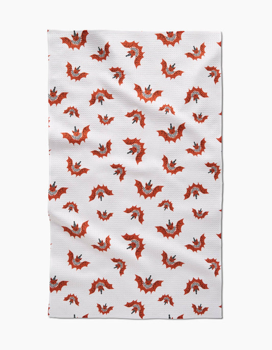 Happy Hallobats Tea Towel