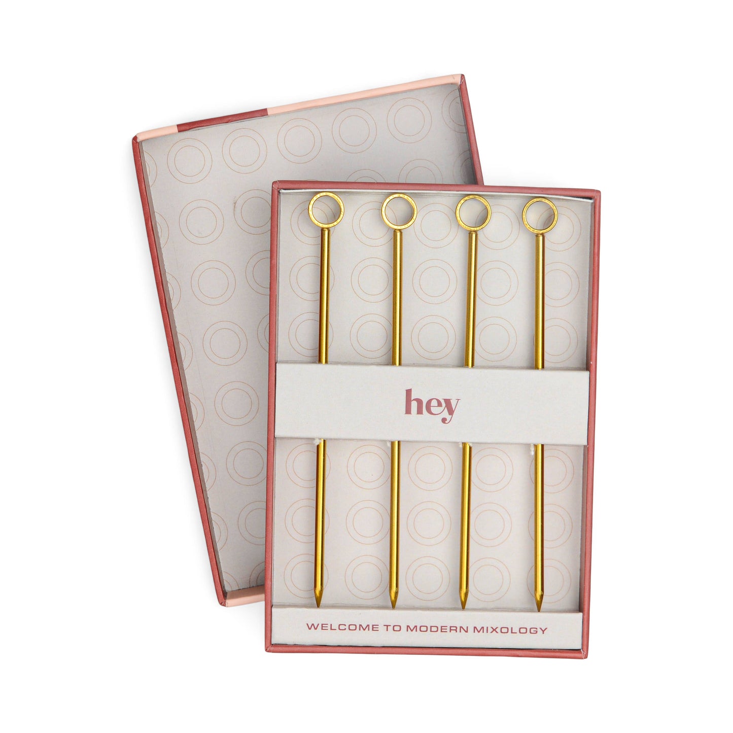 The Owen Cocktail Picks - Gold, Set Of 4