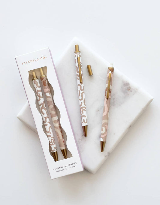 Mechanical Pencils | Neutral Squiggle