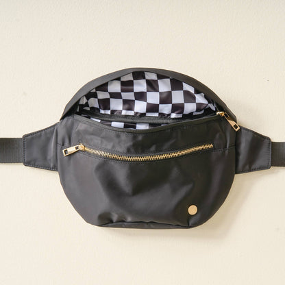 XL Belt Bag - Midnight Black