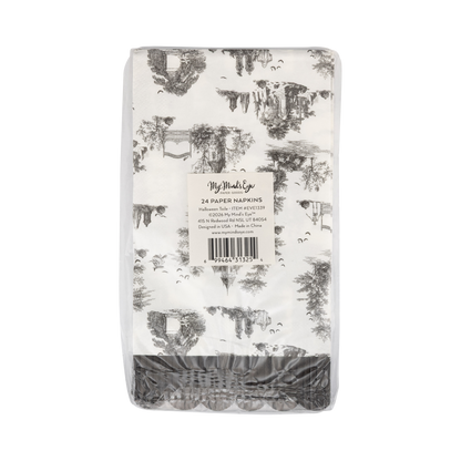 Halloween Toile Dinner Napkin