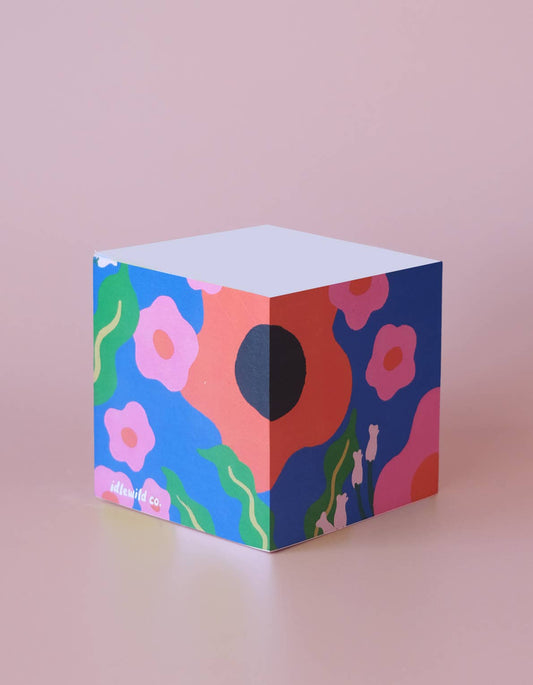 Sticky Note Cube | Wavy Daisy