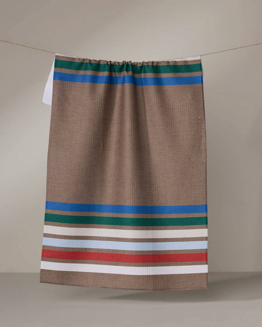 Yuletide Band Tea Towel