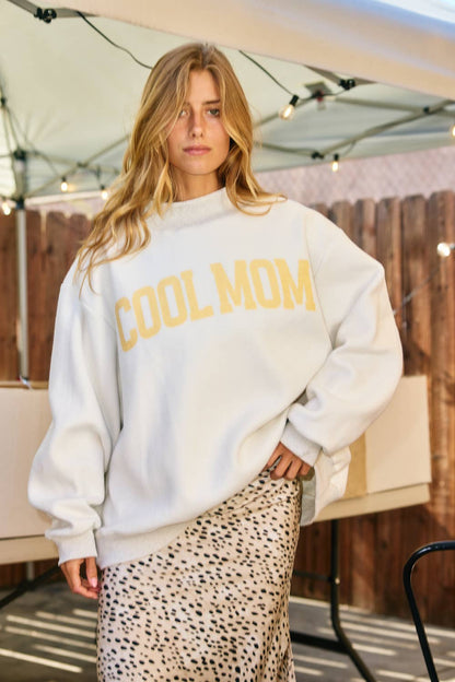 MOTHER/COOL MOM Reversible Sweatshirt
