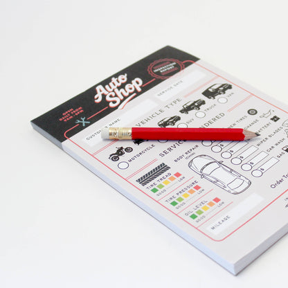 Tiny Town Play Notepad - Auto Shop