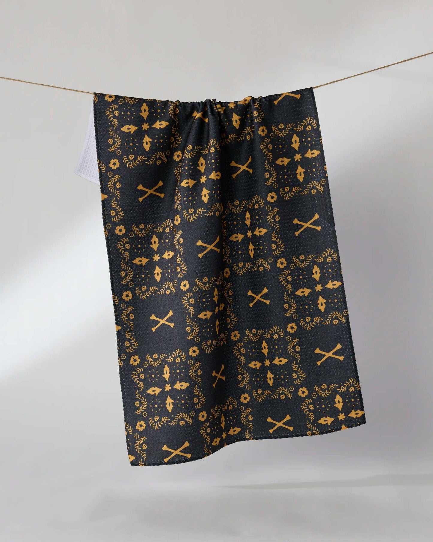 Midnight Bandana Tea Towel
