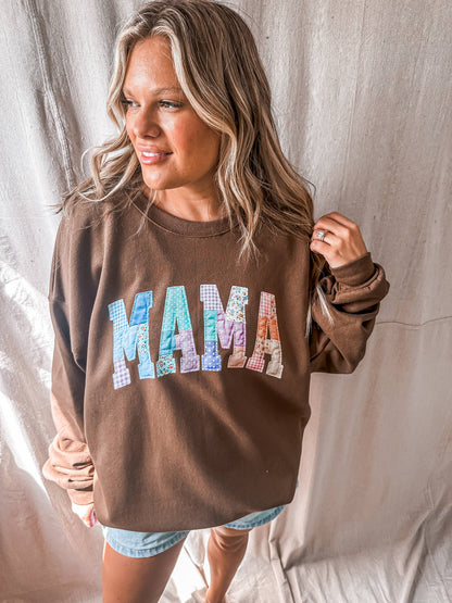 Patchwork Mama Sweatshirt