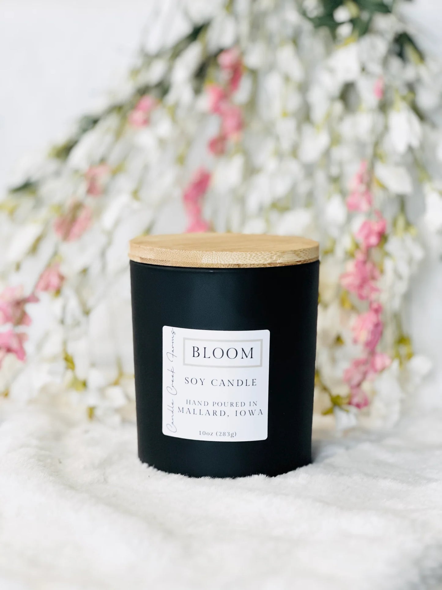 CCF Black Matte Candle 12 oz-Bloom