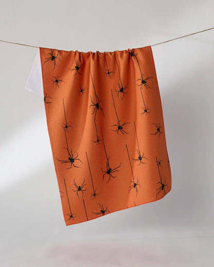 Suspended Tea Towel: Orange