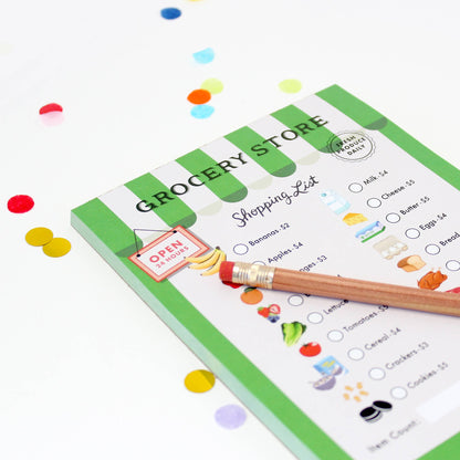 Tiny Town Play Notepad - Grocery Store