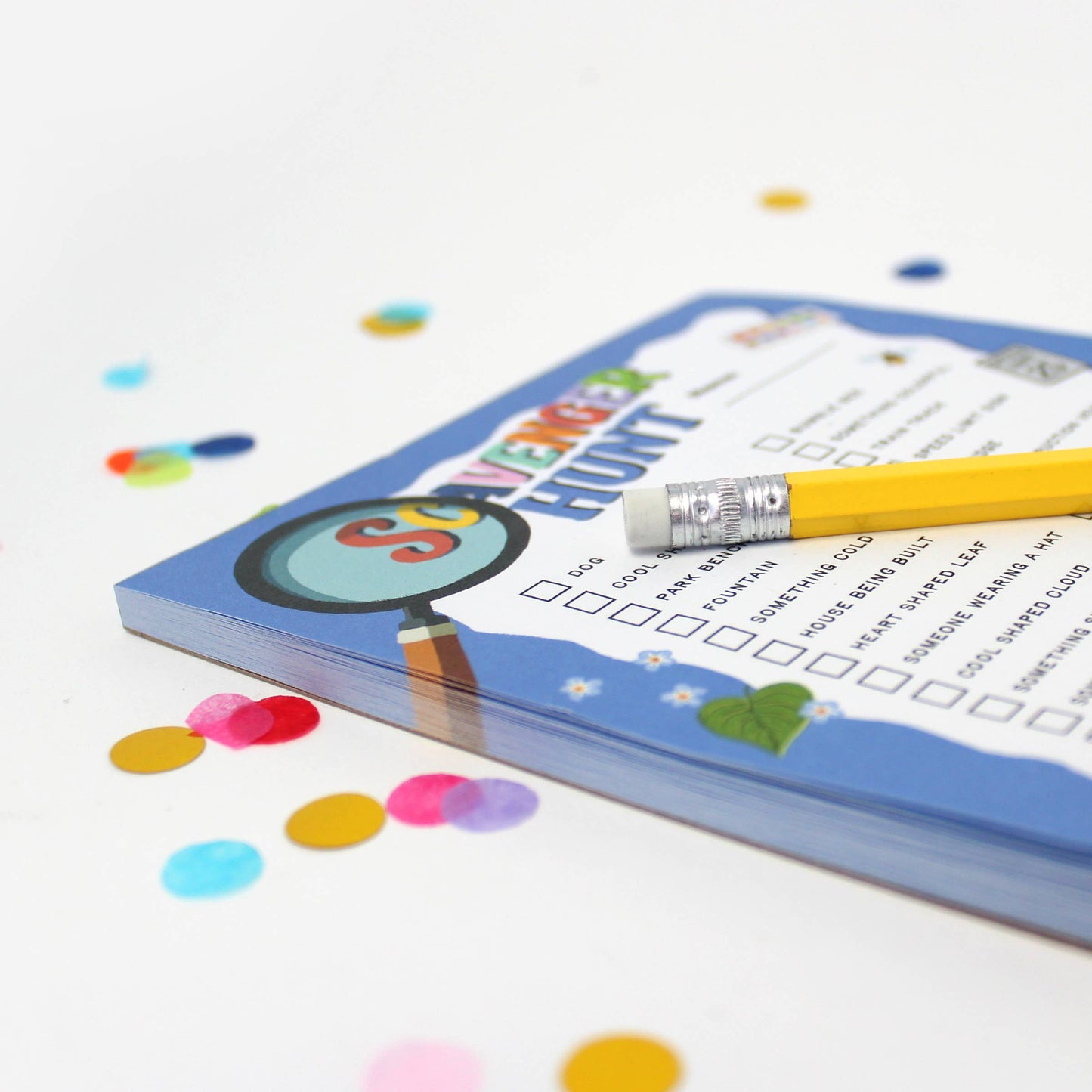 Tiny Town Play Notepad - Scavenger Hunt