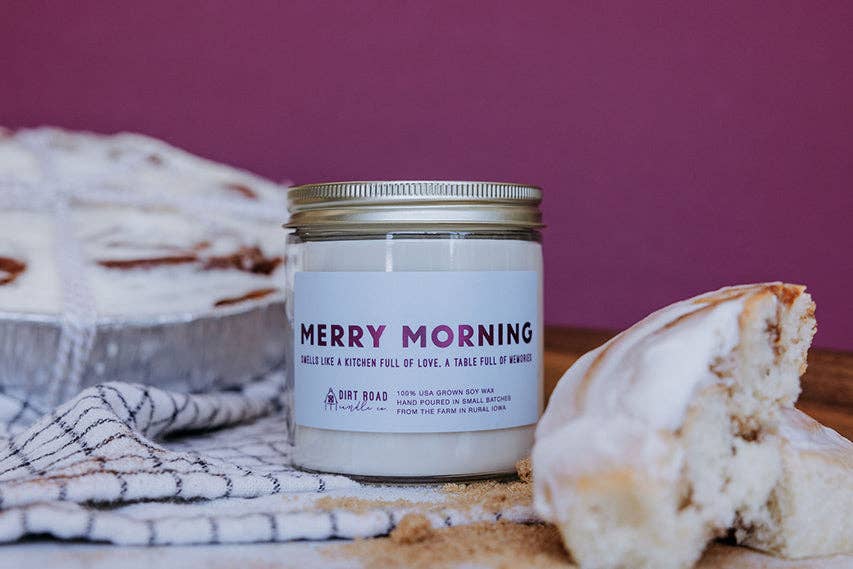 Merry Morning Candle: 8 oz Candle