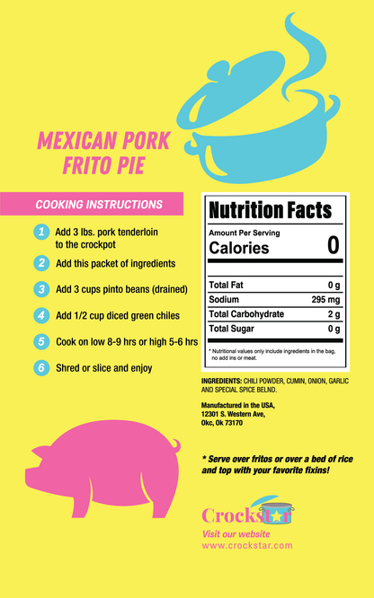 Mexican Pork Frito Pie