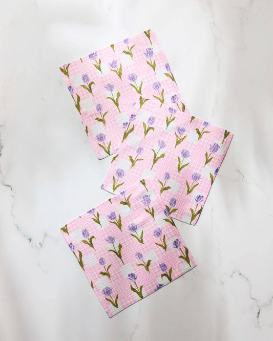 Tulip Town Dishcloth Set