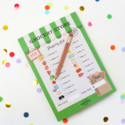 Tiny Town Play Notepad - Grocery Store