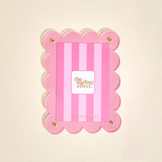 Mini Acrylic Picture Frame Magnet–Blush