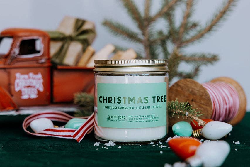 Christmas Tree Candle: 16 oz Candle