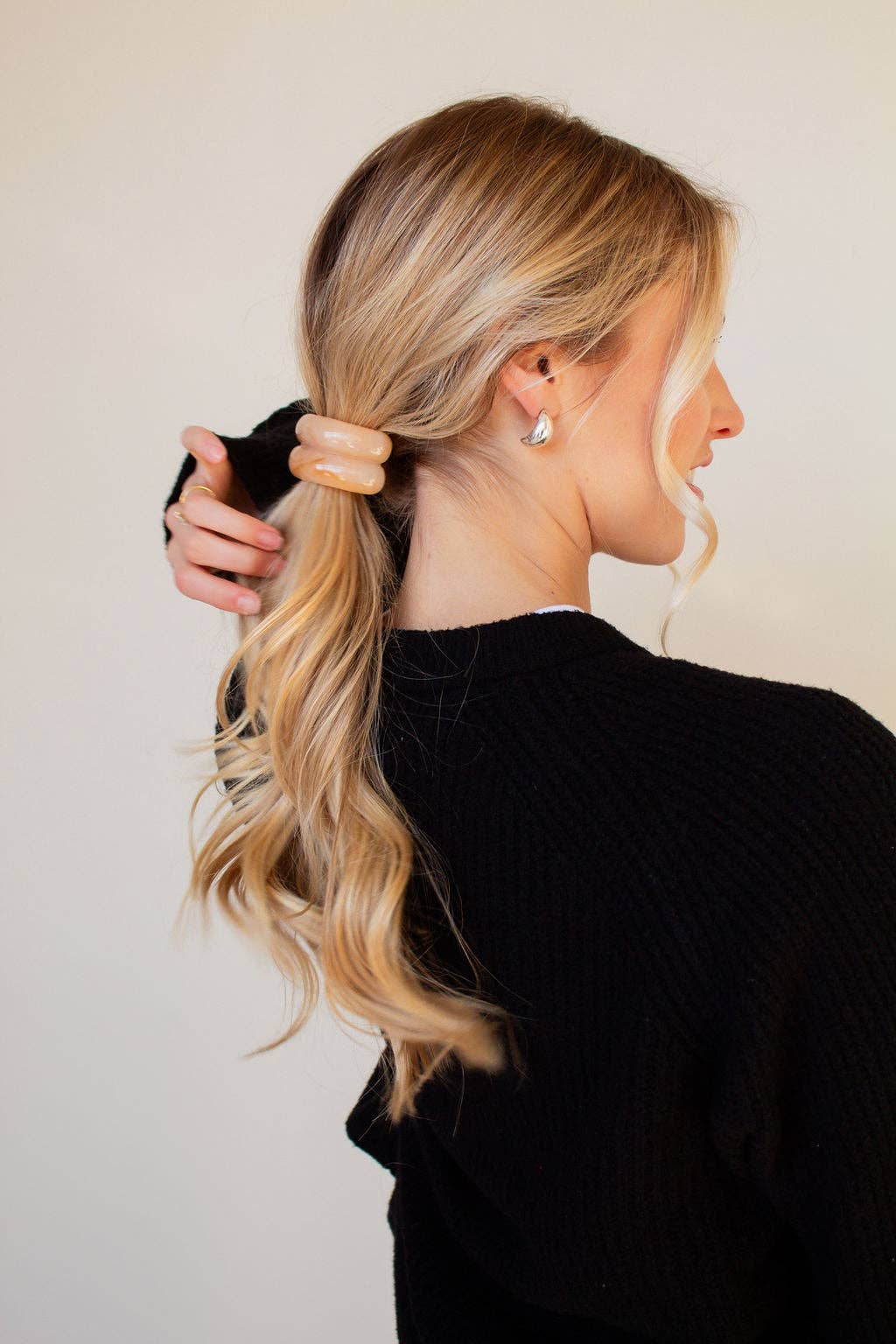 Double Arch Ponytail Cuff