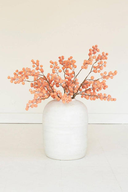 Orange Berries Stem 29"