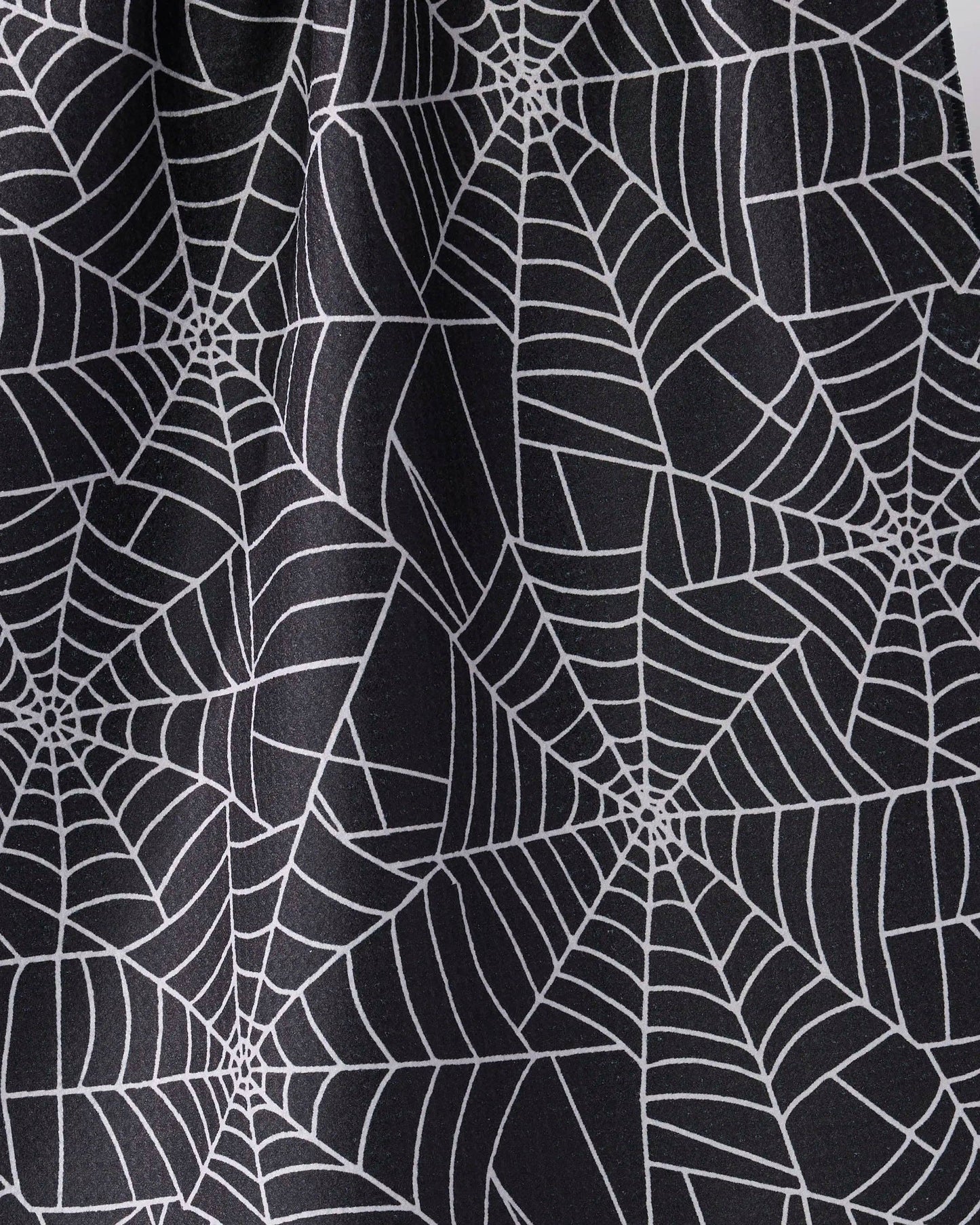 Whisper Web Tea Towel: Black