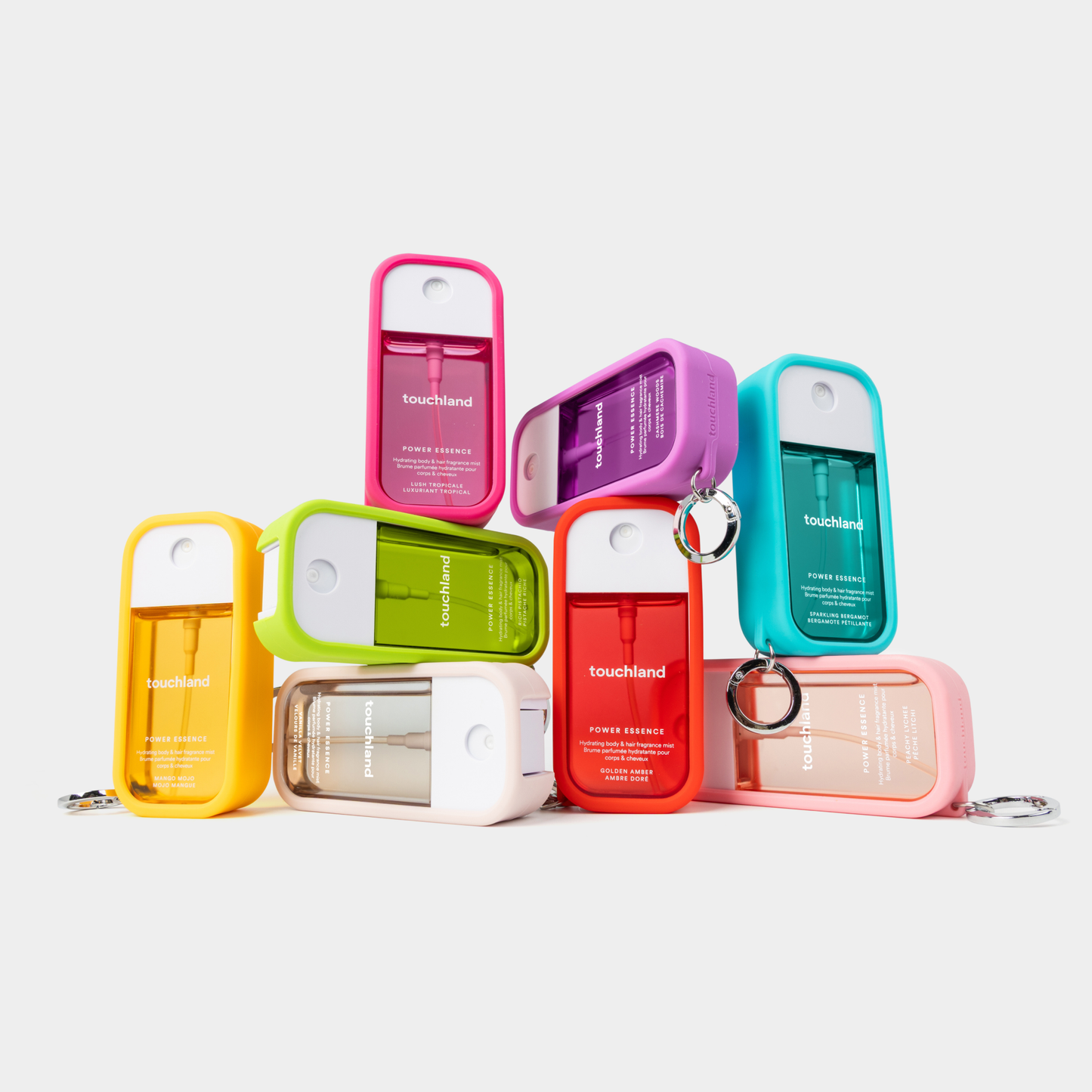 Rosy White Body & Hair Mist Case