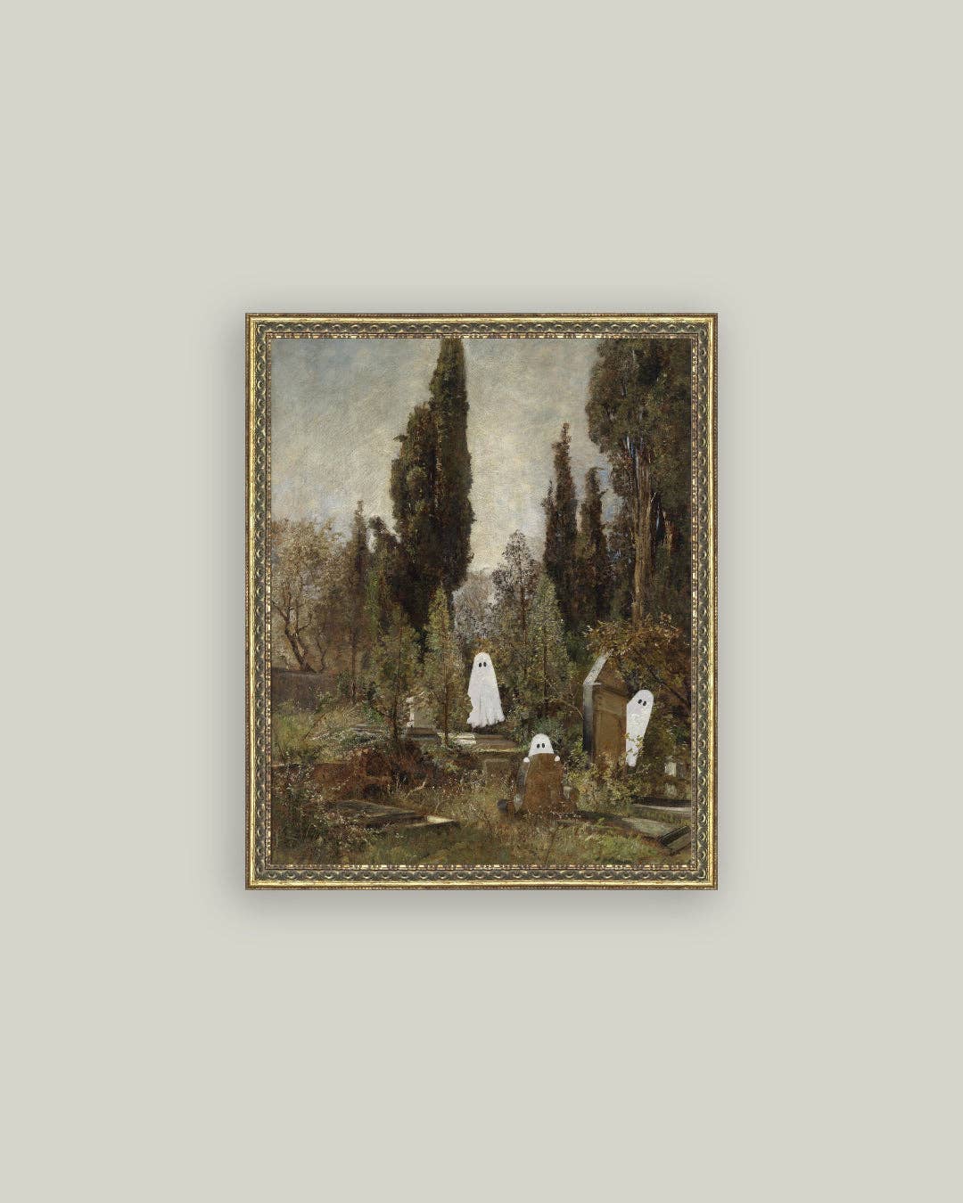Graveyard Ghosts: 5x7