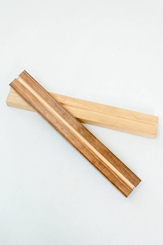 Arch Wood Base-Dark Walnut