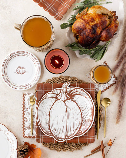 Fall Foliage Dinner Paper Napkins