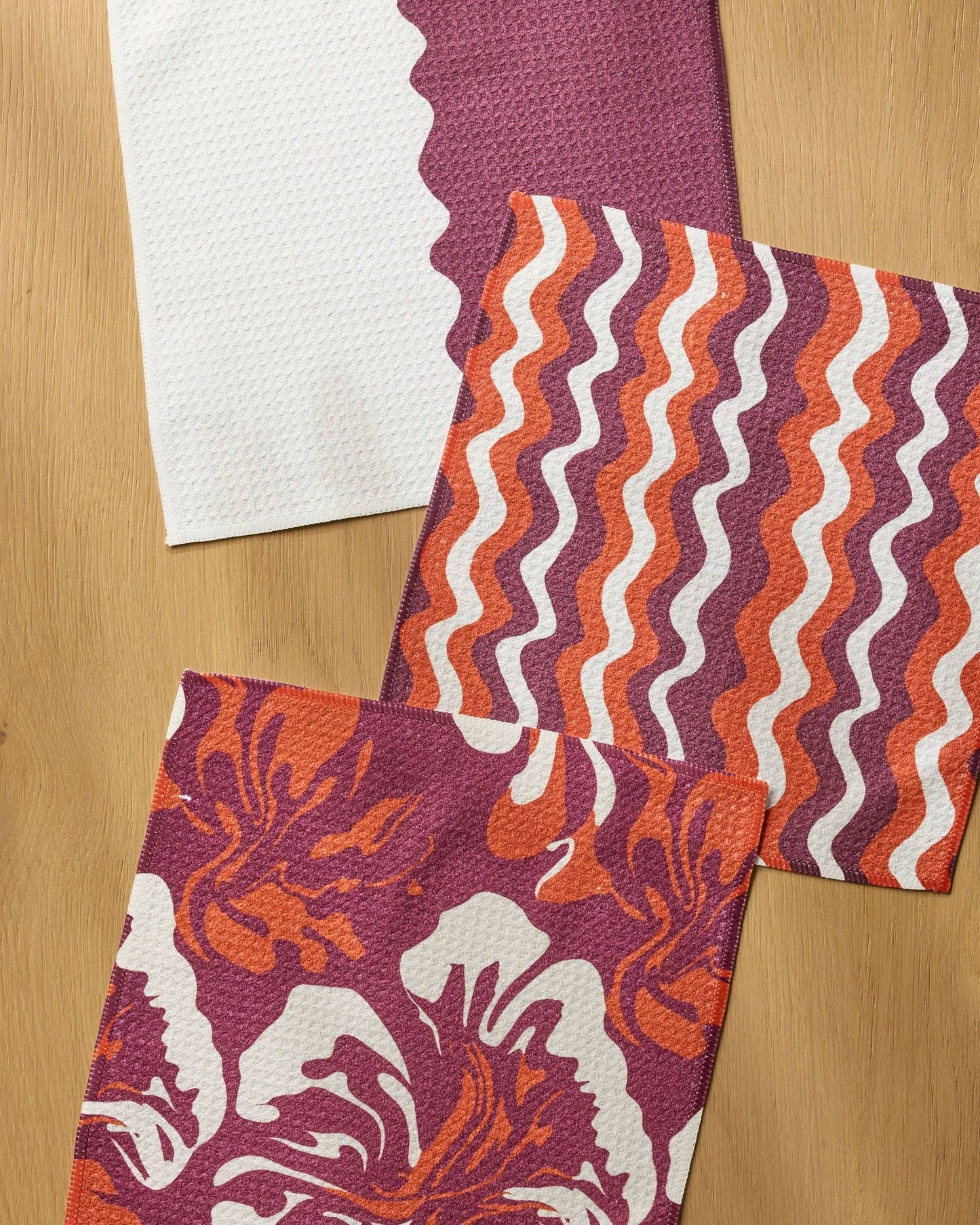 Harvest Groove Muse Dishcloth Set